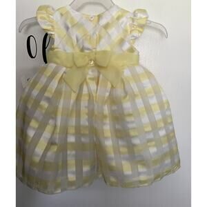 Blueberi Boulevard Yellow Dress Girls/Toddler Flowers Girl Church Dress